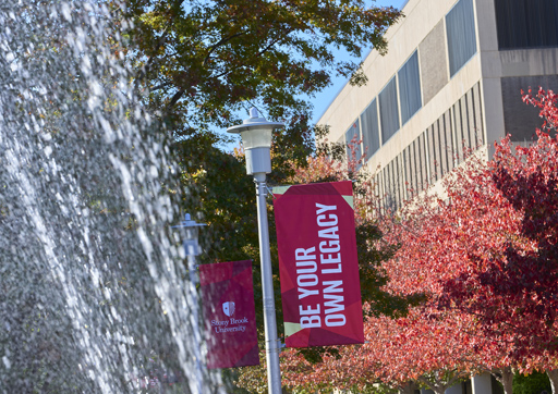 Student walking from behind