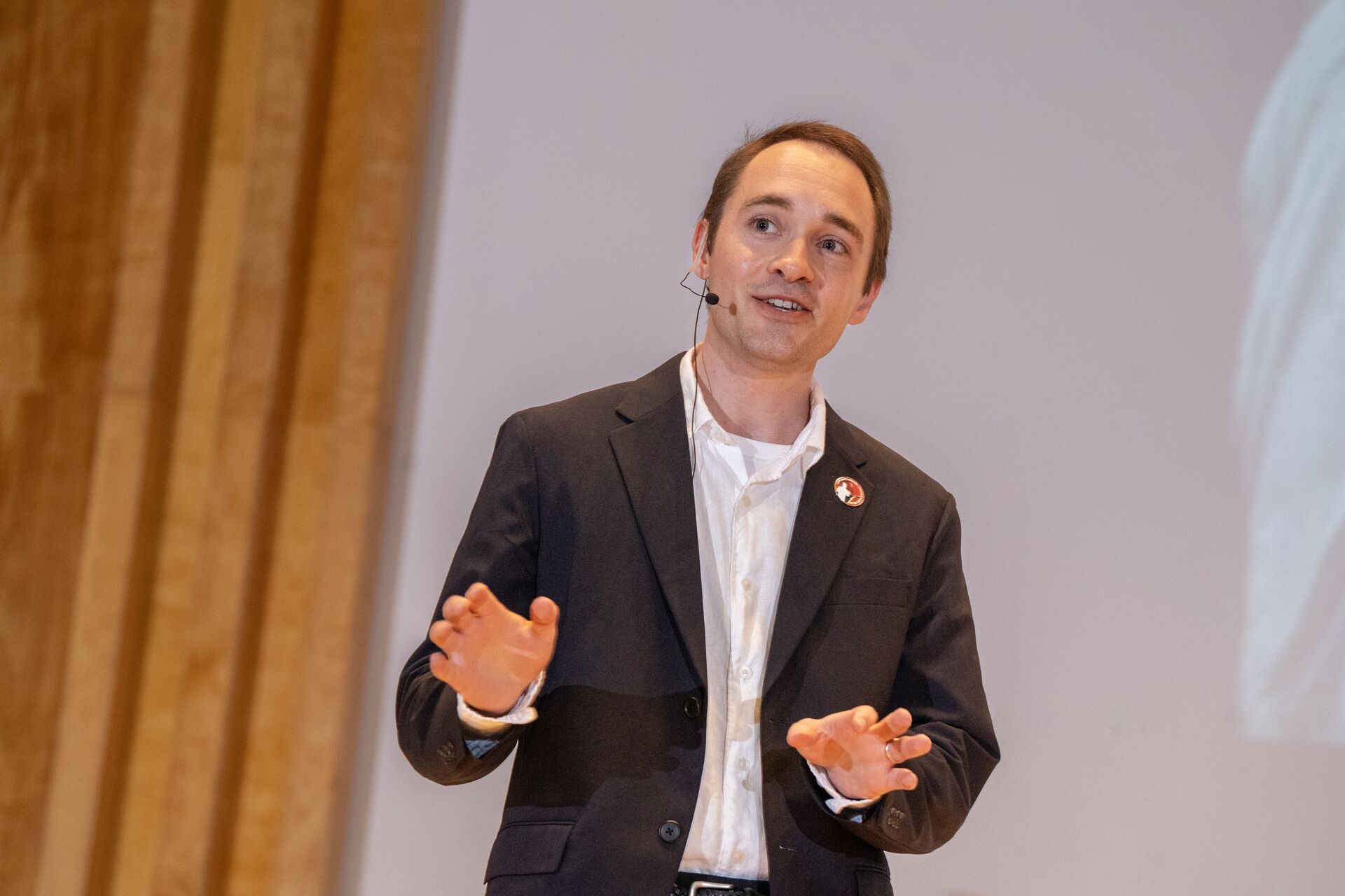 Anthony Bogetti, second place winner of 2026 SBU Postdoc Spotlight
