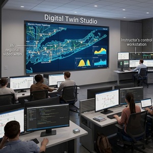 AI rendering of the Digital Twin Studio