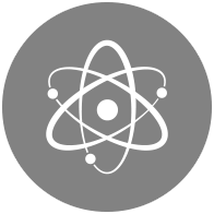 icon of an atom