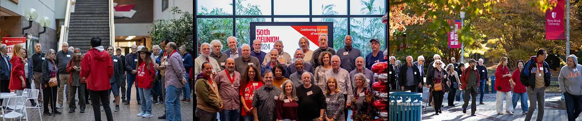 Group alumni reunion images