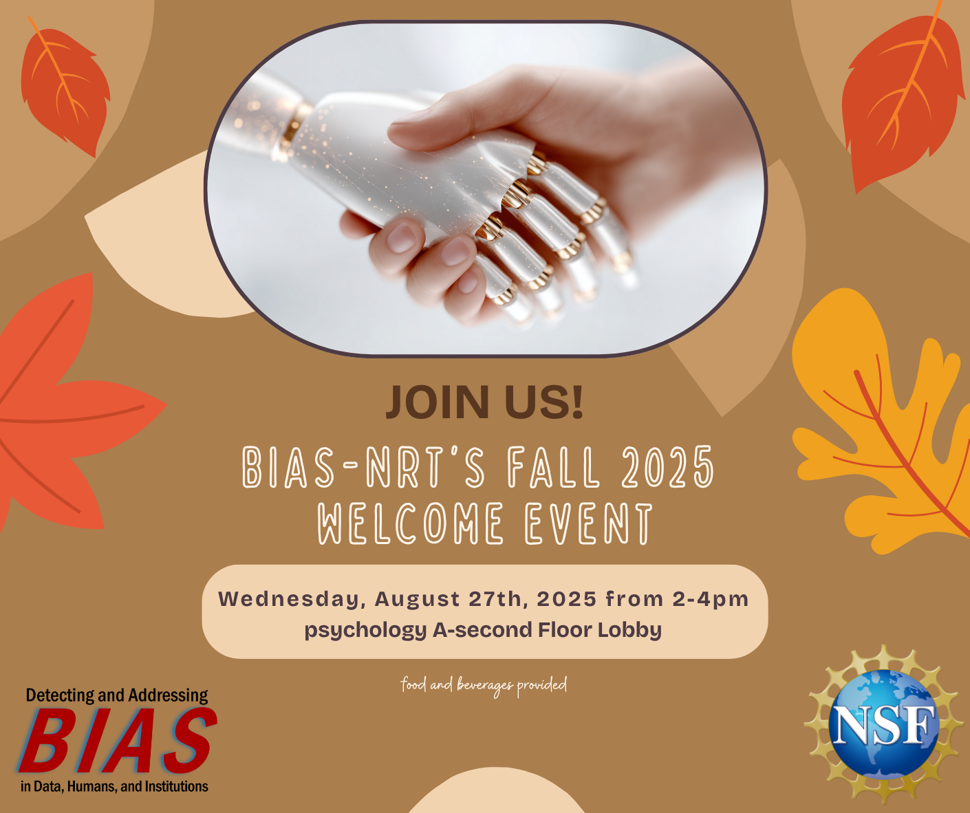 Fall 2025 Welcome Event Flyer