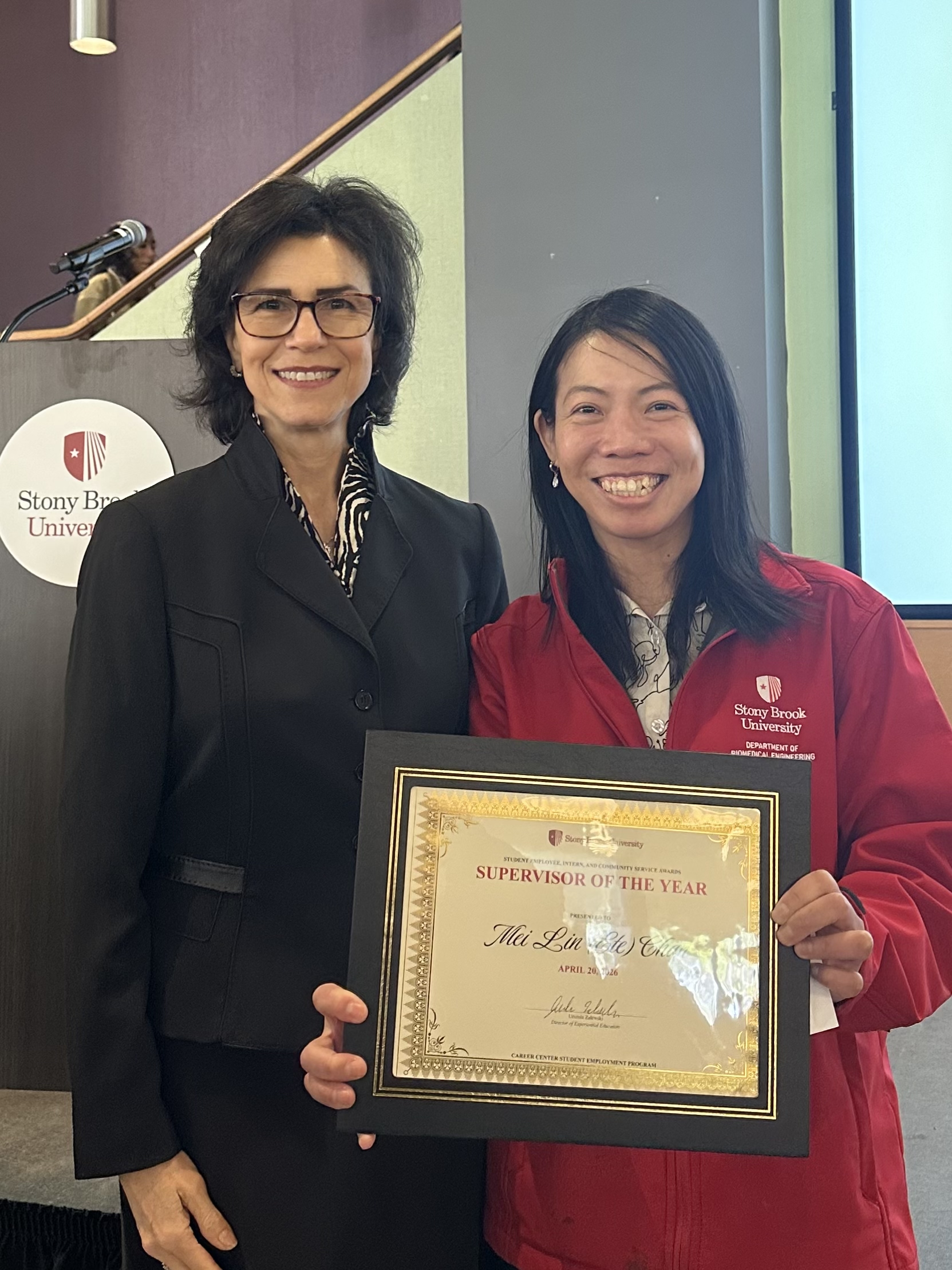 Dr. Chan Dr. Chan receiving an award
