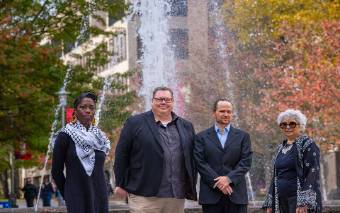 mellon-sawyer-grant left to right: abena asare, robert chase, michael rubenstein, manisha desai