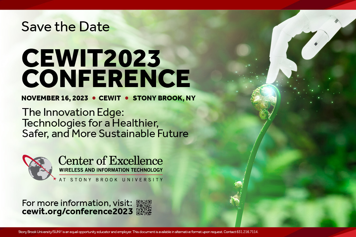 CEWIT 2023 Conference flyer