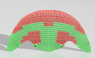 The Corresponding Thickness Value and the CAD Model of the MBB Beam