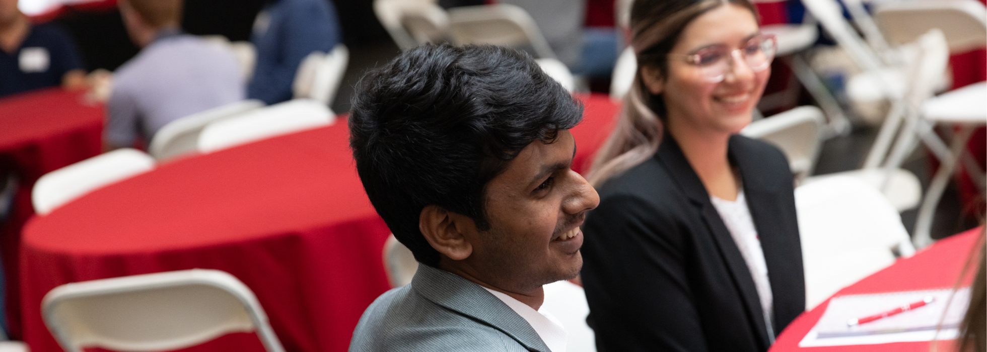 College of Business Masters in Decision Analytics Students Header