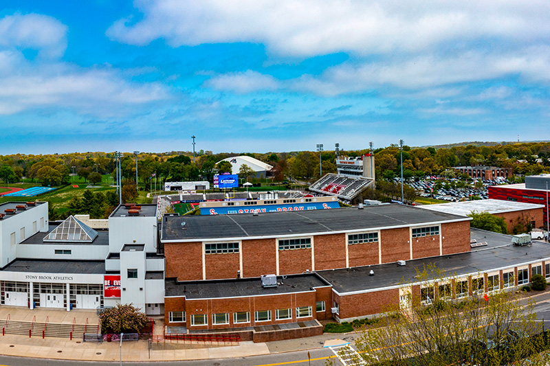 Aerial view of Gymnasium