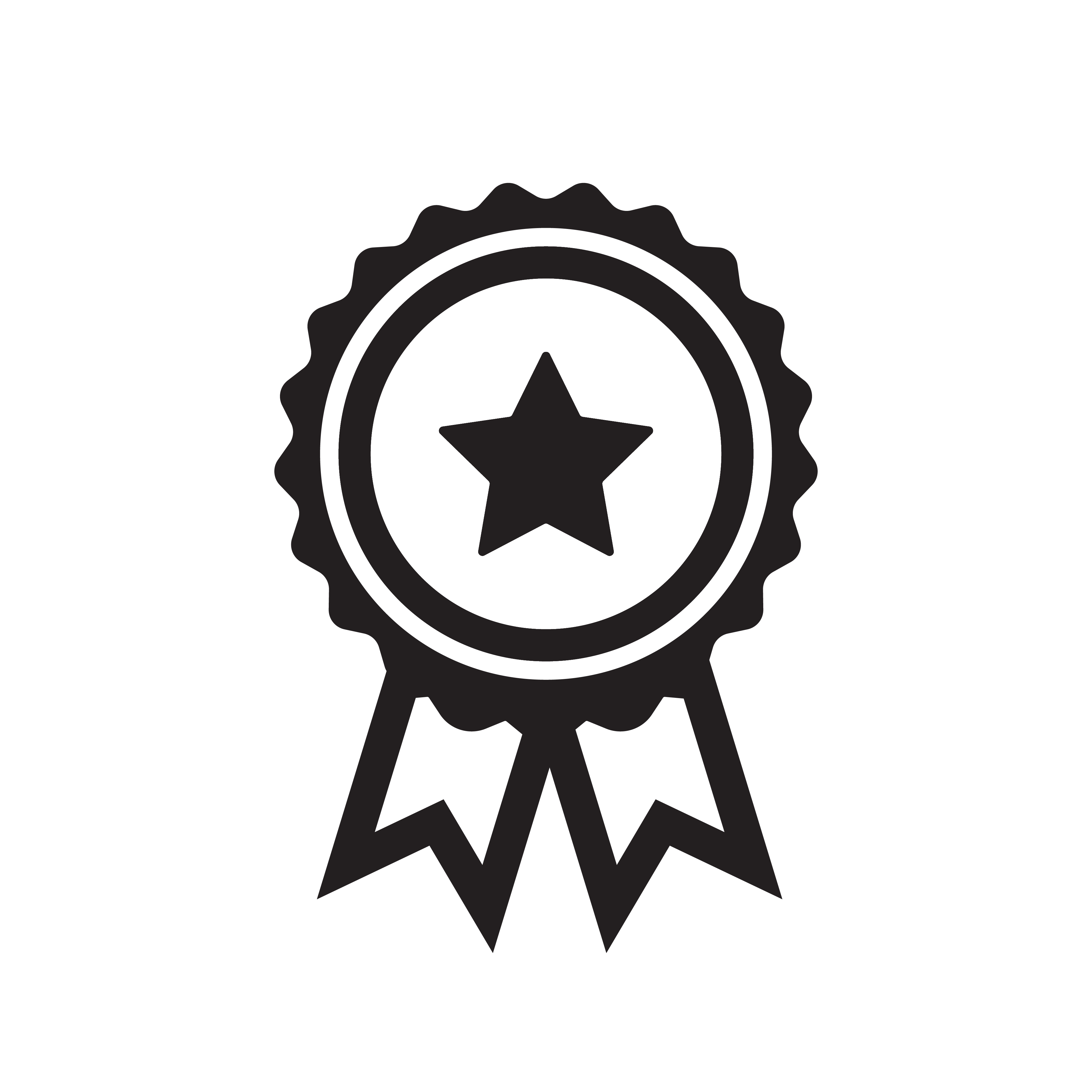 Certificate stock image