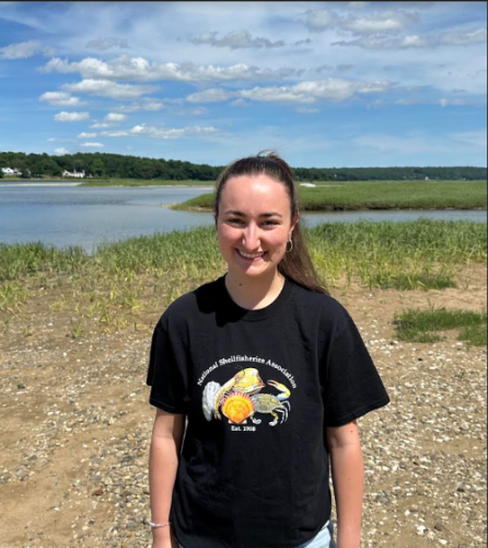 Julia Dovi at Charlotte, NC for the National Shellfisheries Association meeting.