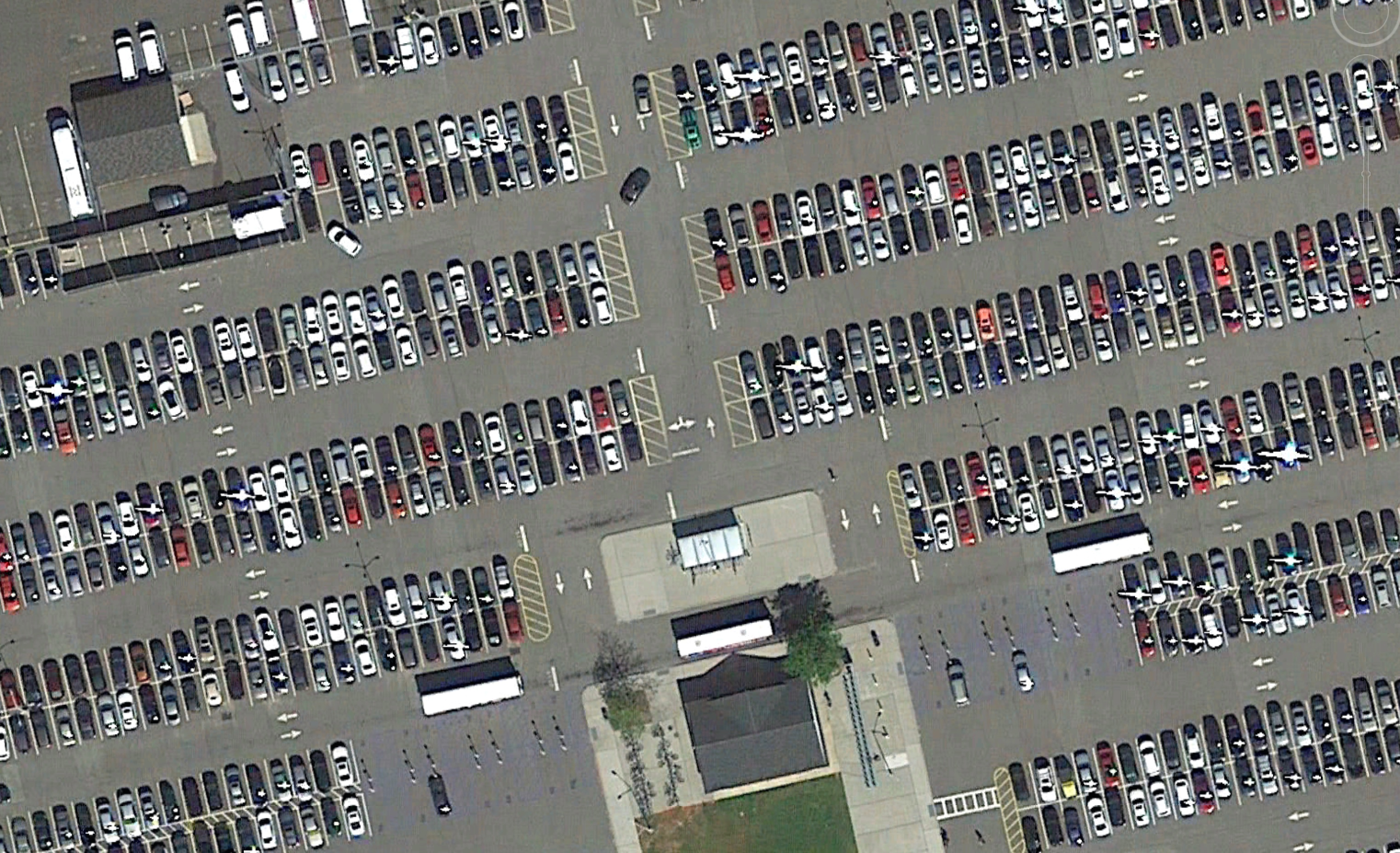overhead view of lot 40