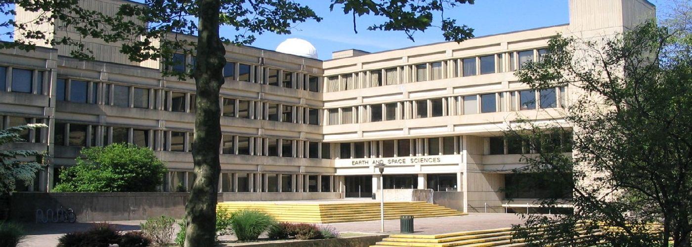 Front of Earth and Space Science Building