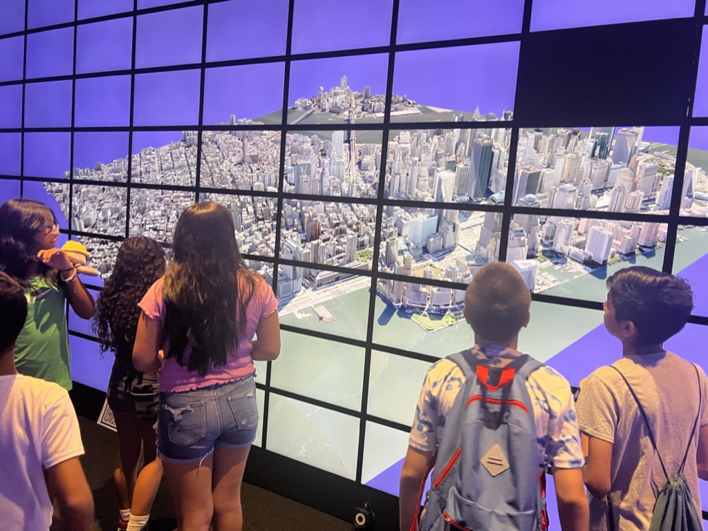Students in Reality Deck