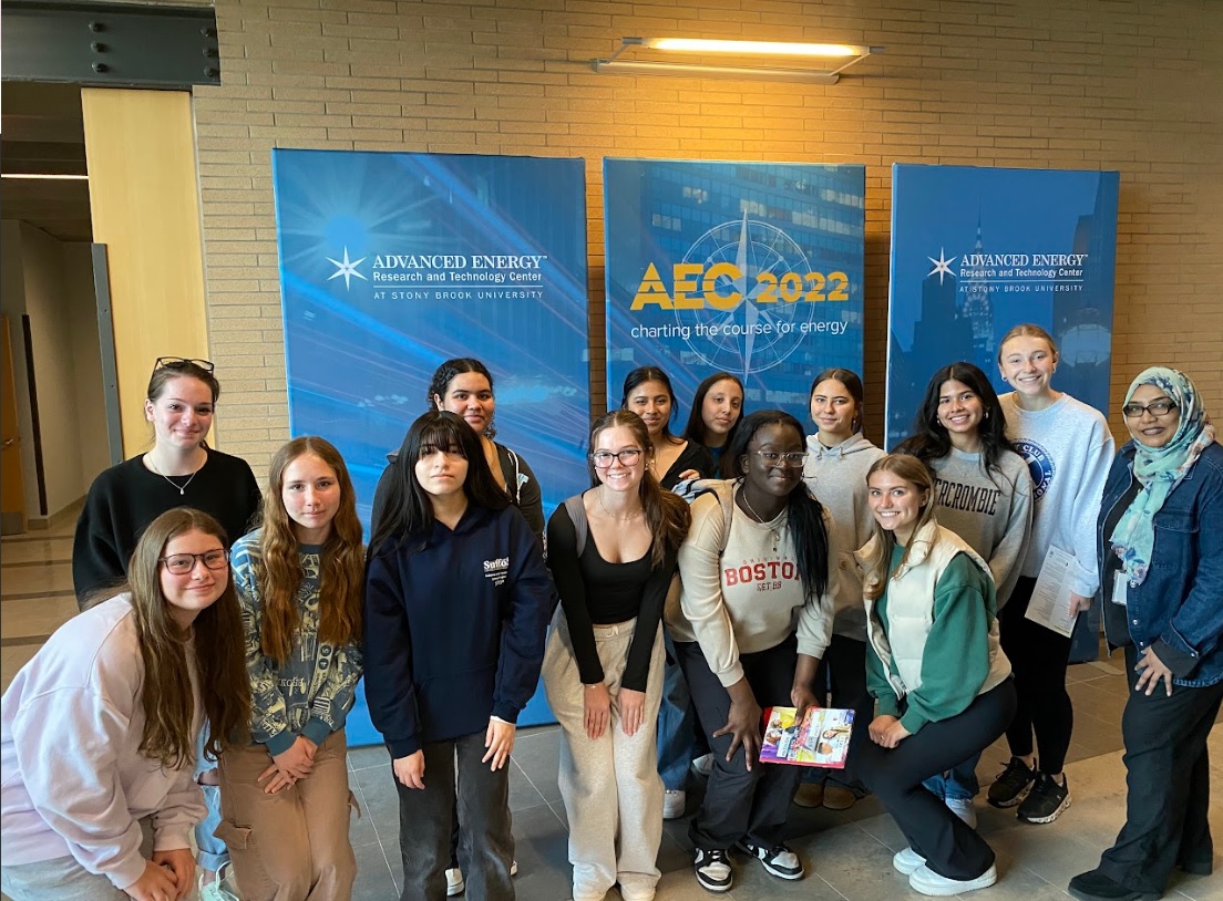 Riverhead WISE students at AERTC