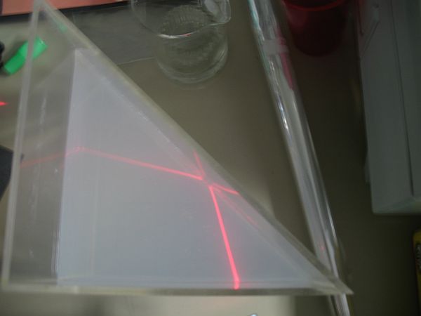 Simulation of a Right
Triangle Prism