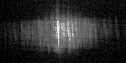 Diffraction pattern caused by binary linear zone plate