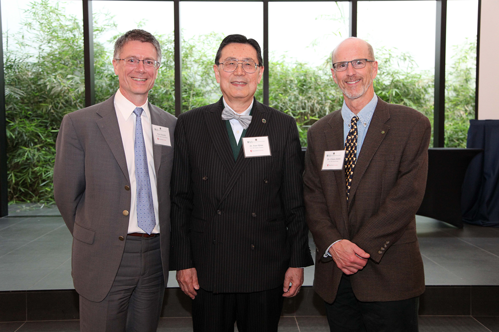 Iwao Ojima with Peter Donnelly and Clinton Rubin