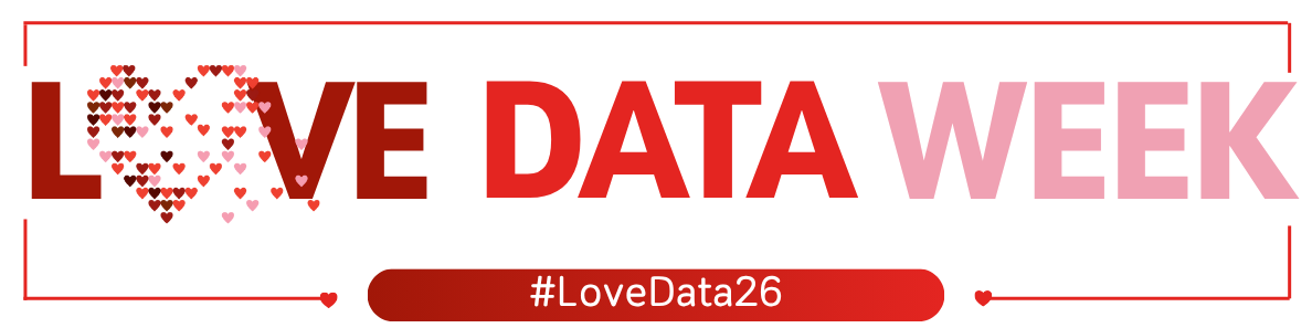 Love Data Week 2026 Logo Love Data Week 2026 Logo Banner