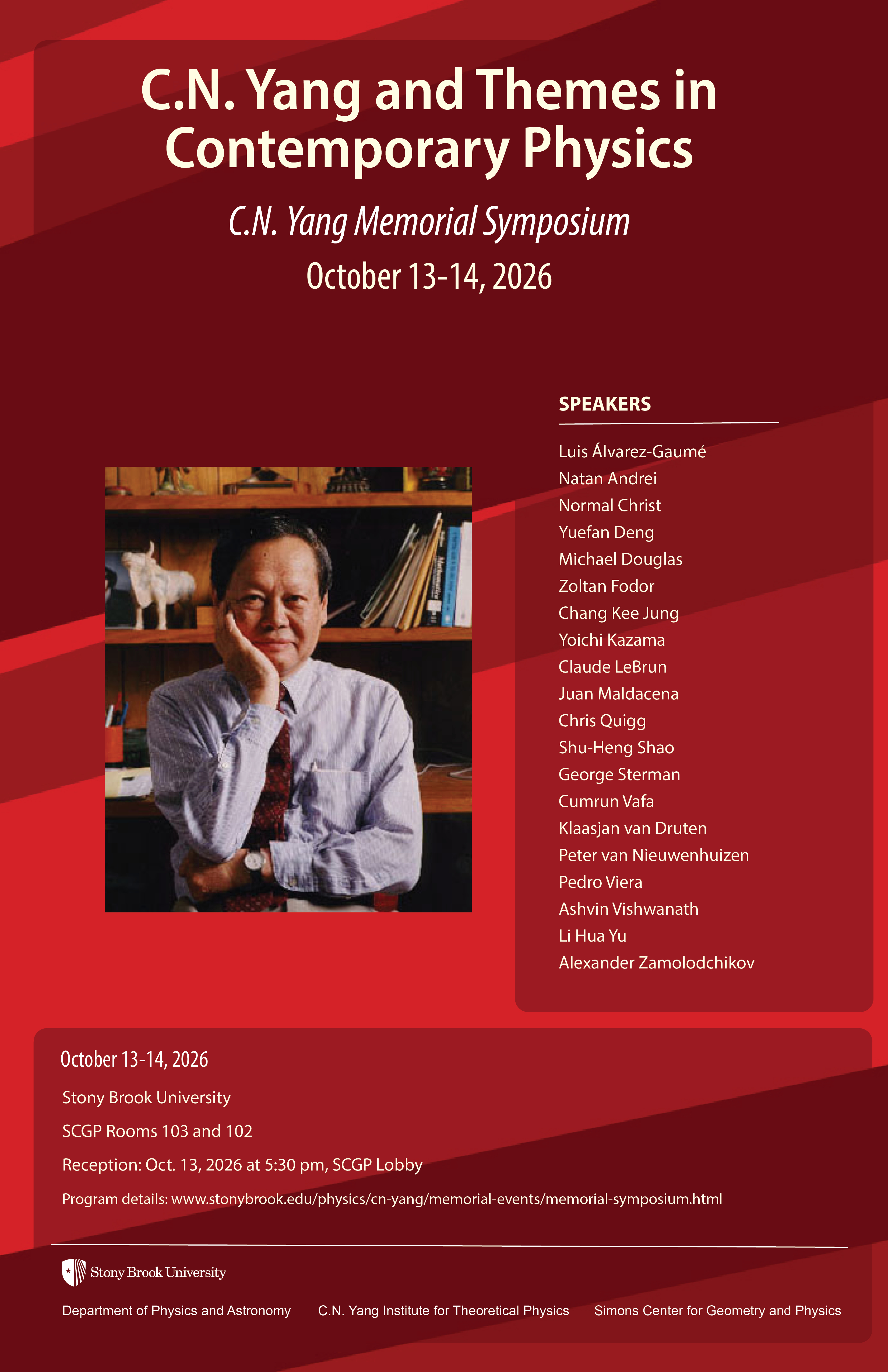 C.N. Yang Memorial Symposium Poster