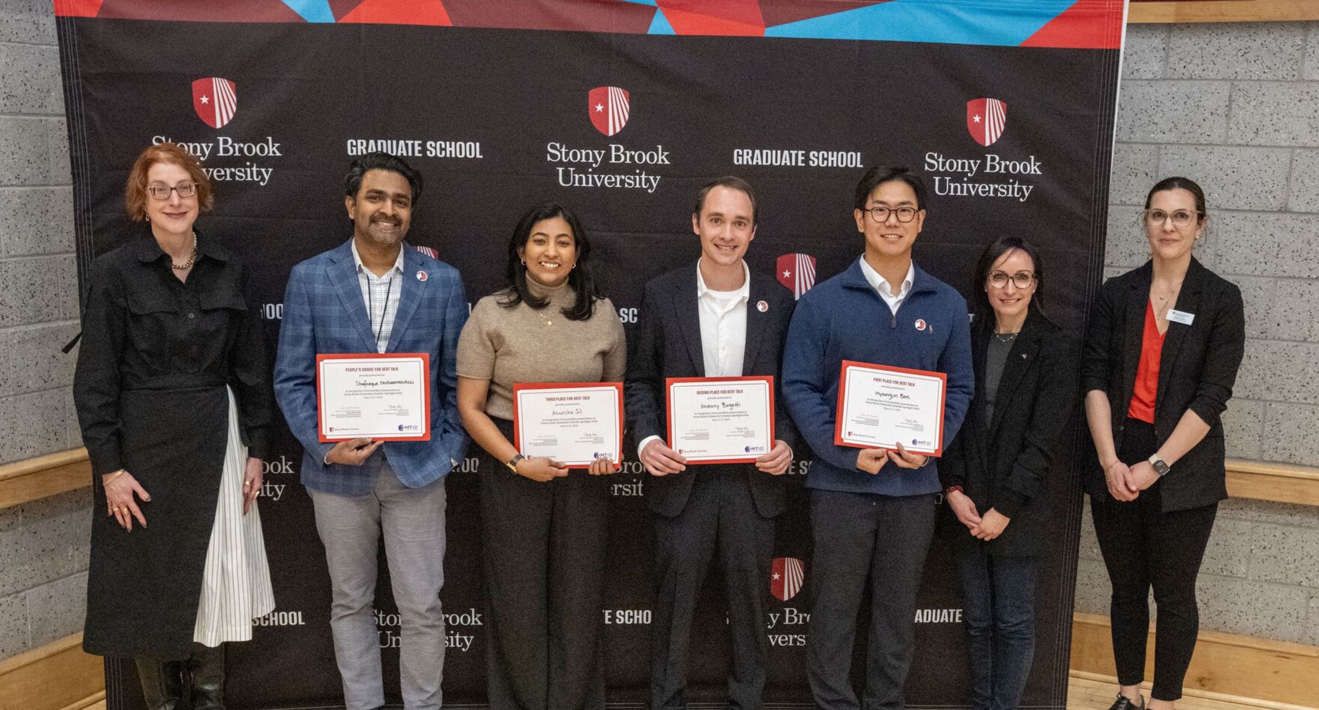 2026 Postdoc Spotlight Winners at Award Ceremony