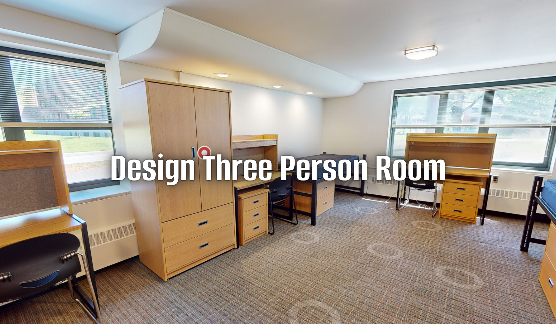 Design three person virtual tour