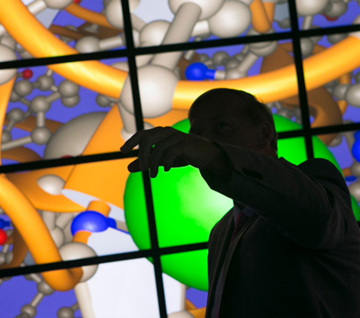 Super large computer screen