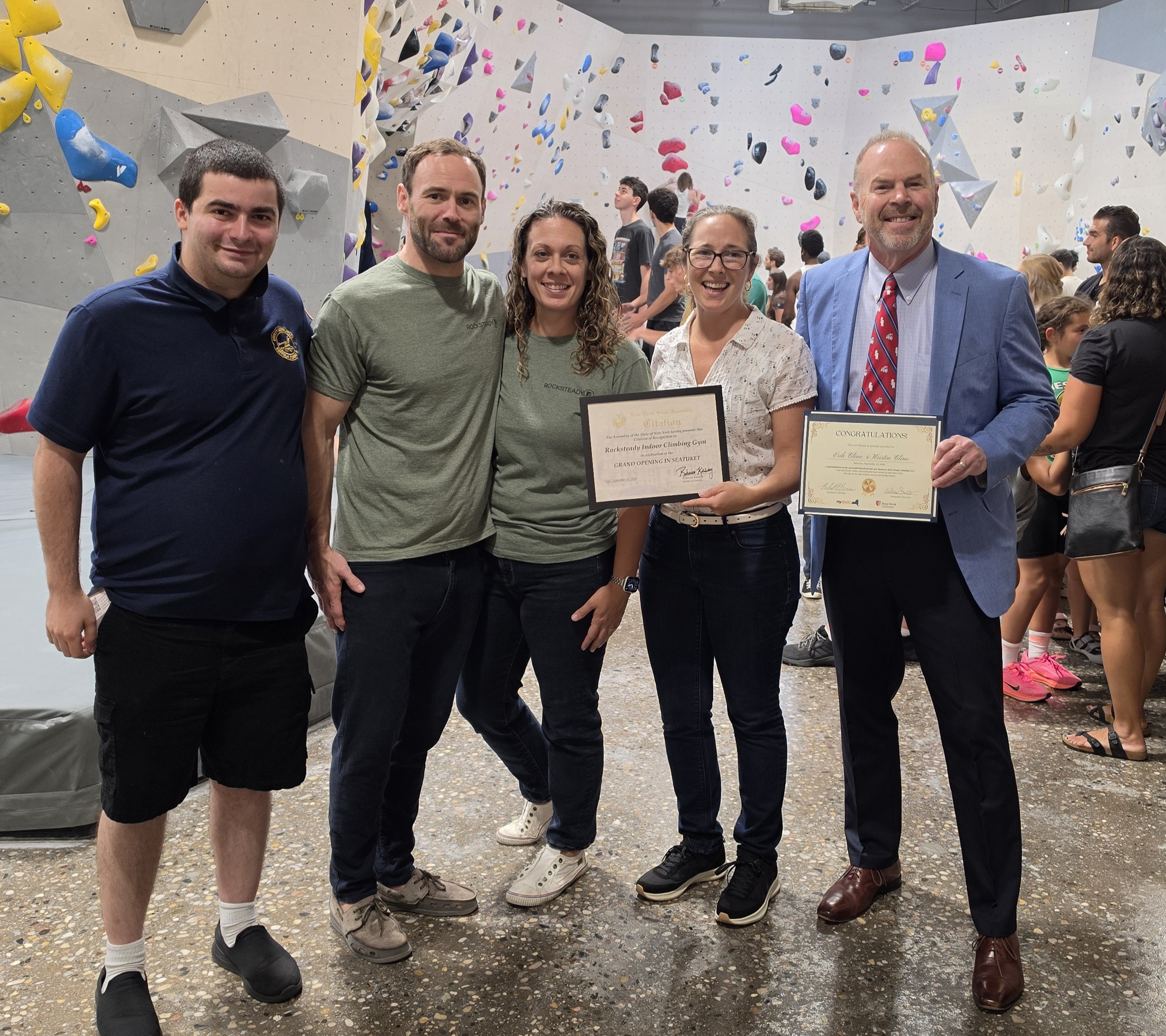 Celebrating Perseverance: Rock Steady Climbing Celebrates Grand Opening Celebrating Perseverance: Rock Steady Climbing Celebrates Grand Opening