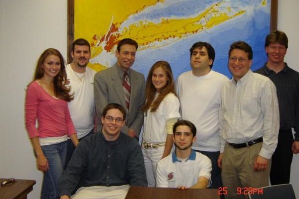 Craig Allen with the Meteorology Club Craig Allen with the Meteorology Club