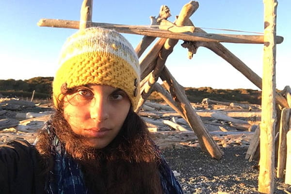 Erica Cirino at the beach Erica Cirino at the beach