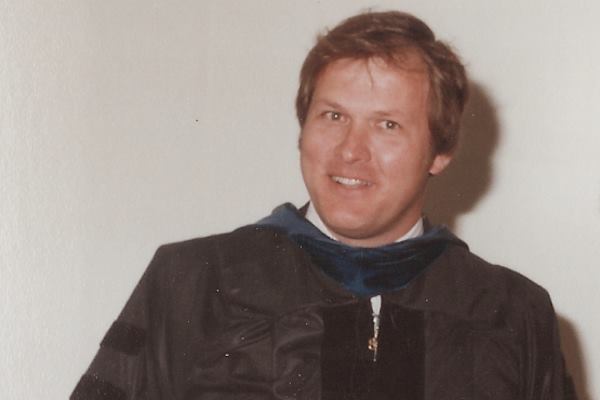 Frank Roethel at his graduation Frank Roethel at his graduation