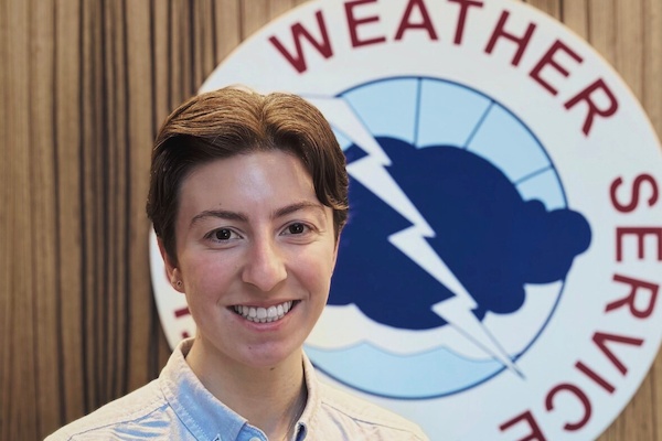 Samantha Lankowicz at the National Weather Service Samantha Lankowicz at the National Weather Service