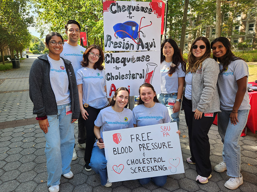 Stony Brook Southampton Physician Assistant students