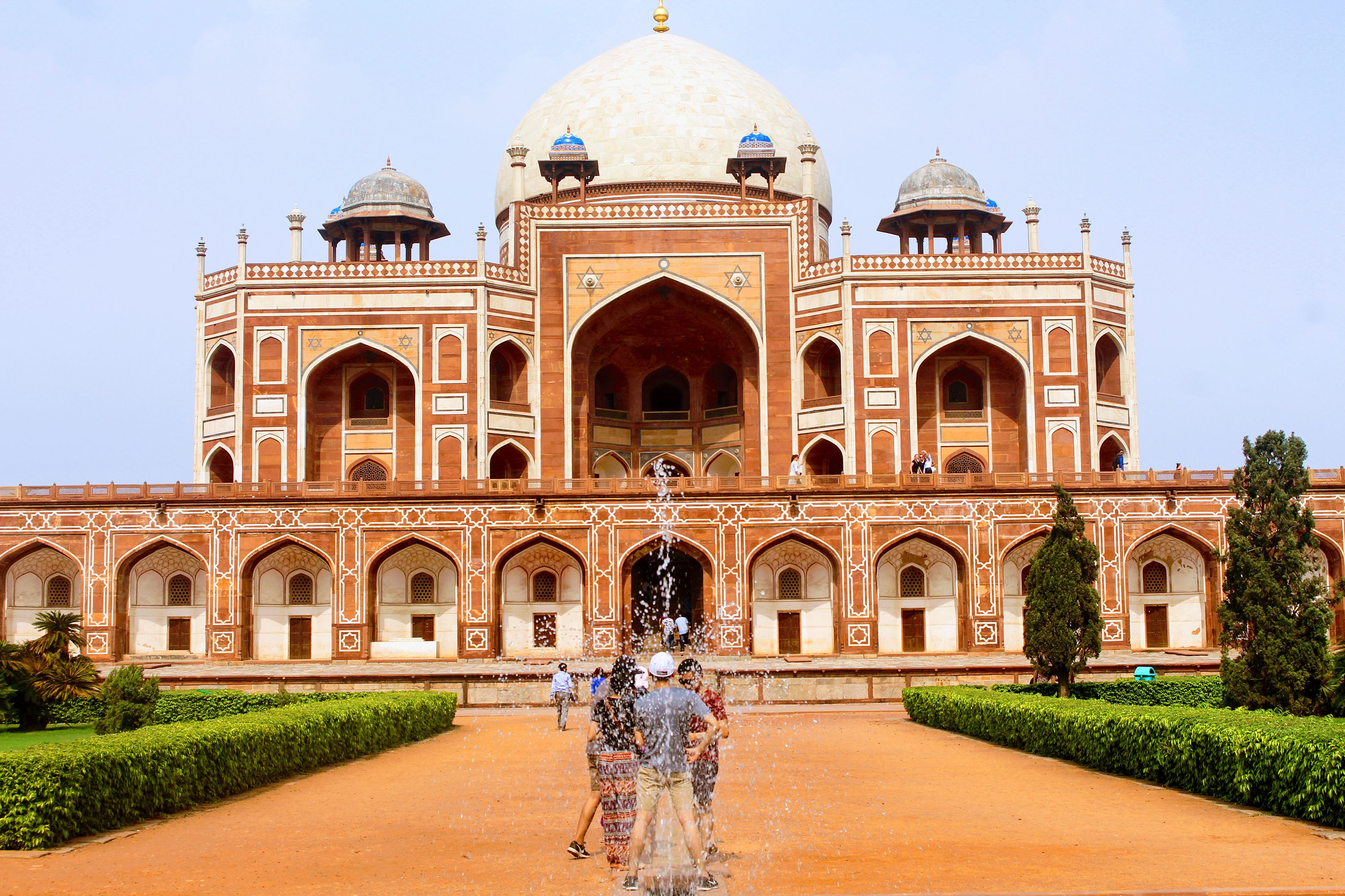 Image of temple in Delhi India