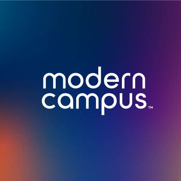 Modern Campus logo on multicolored background